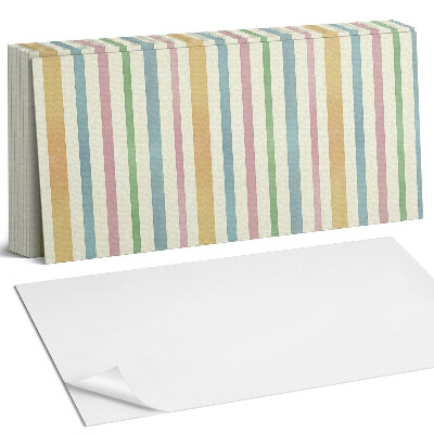 Panou perete Dungi verticale multicolore