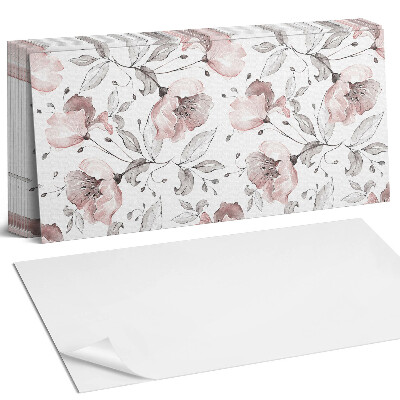 Panou decorativ Model floral de acuarelă