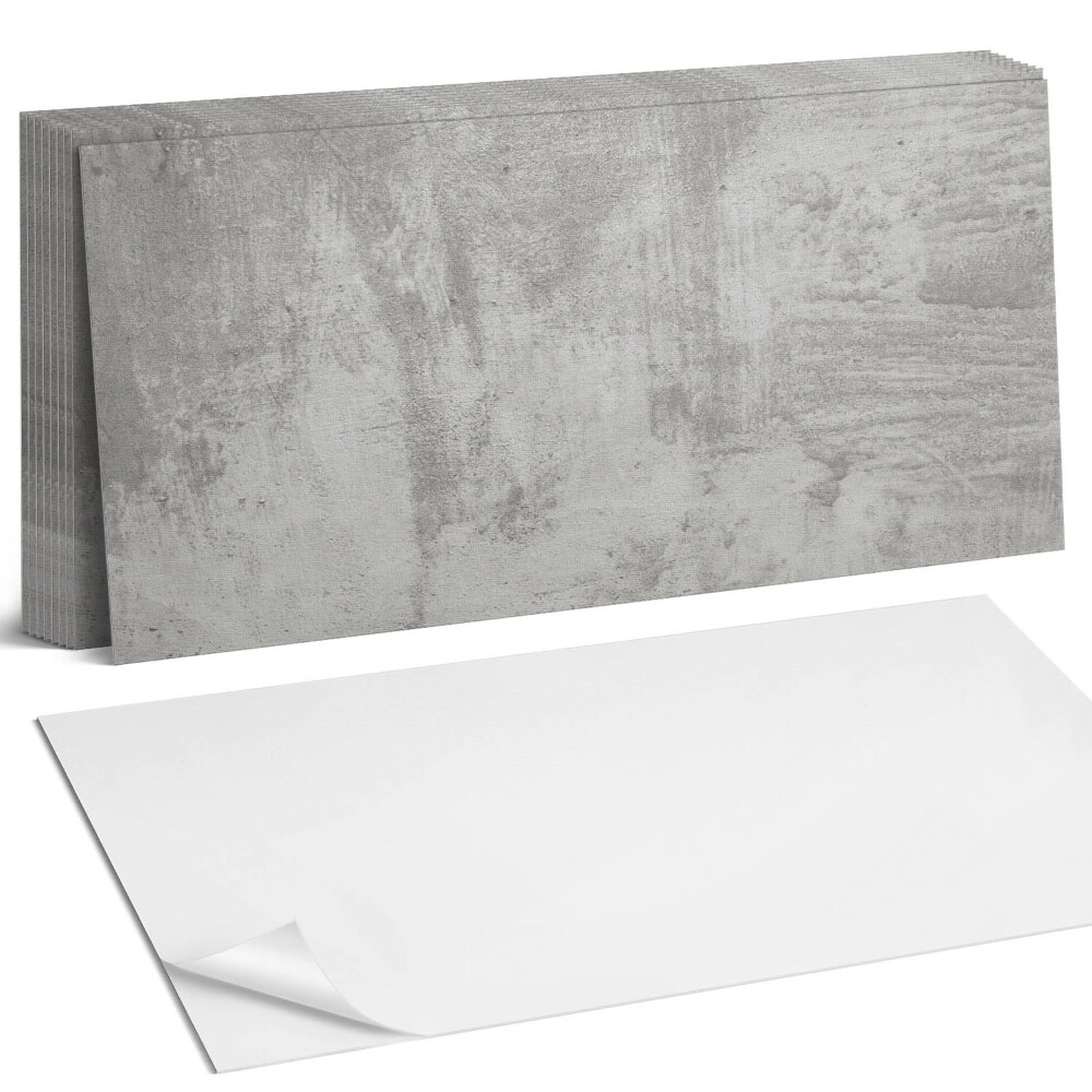 Panou decorativ bucatarie Textură de beton brut