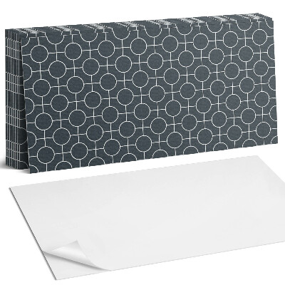 Panou decorativ Model geometric de cercuri și linii