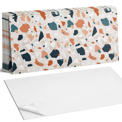 Panou decorativ bucatarie Model abstract de piatră