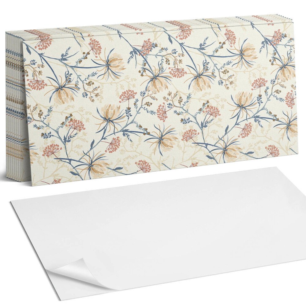 Panou perete Model floral pe fundal