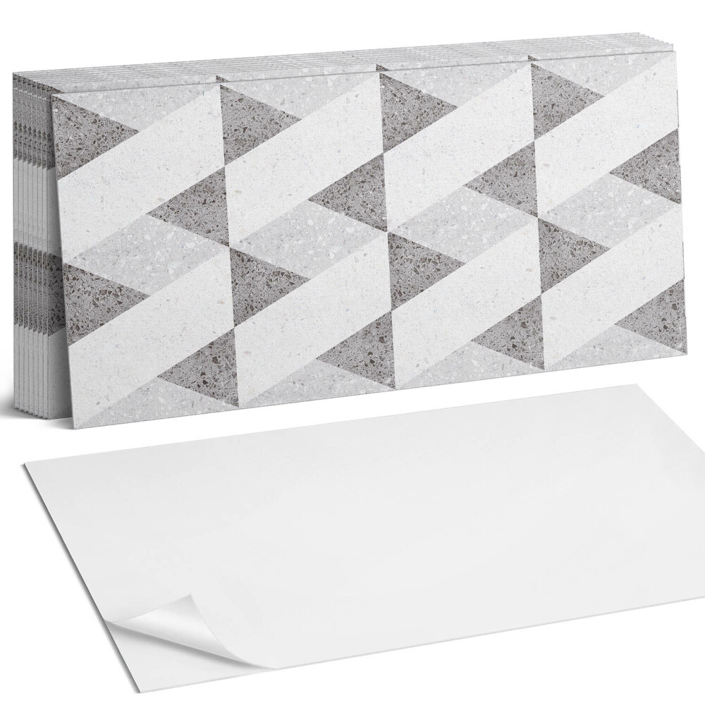 Panou decorativ bucatarie Geometrie în contraste