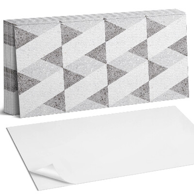 Panou decorativ bucatarie Geometrie în contraste