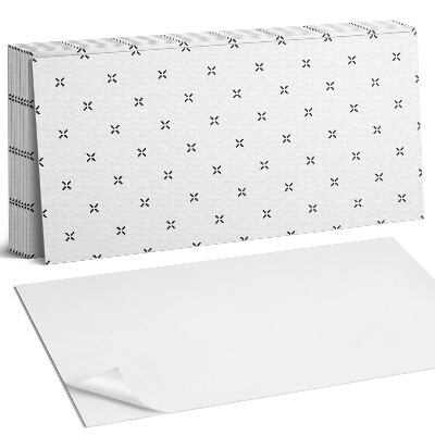 Panou decorativ bucatarie Model simplu de cruce