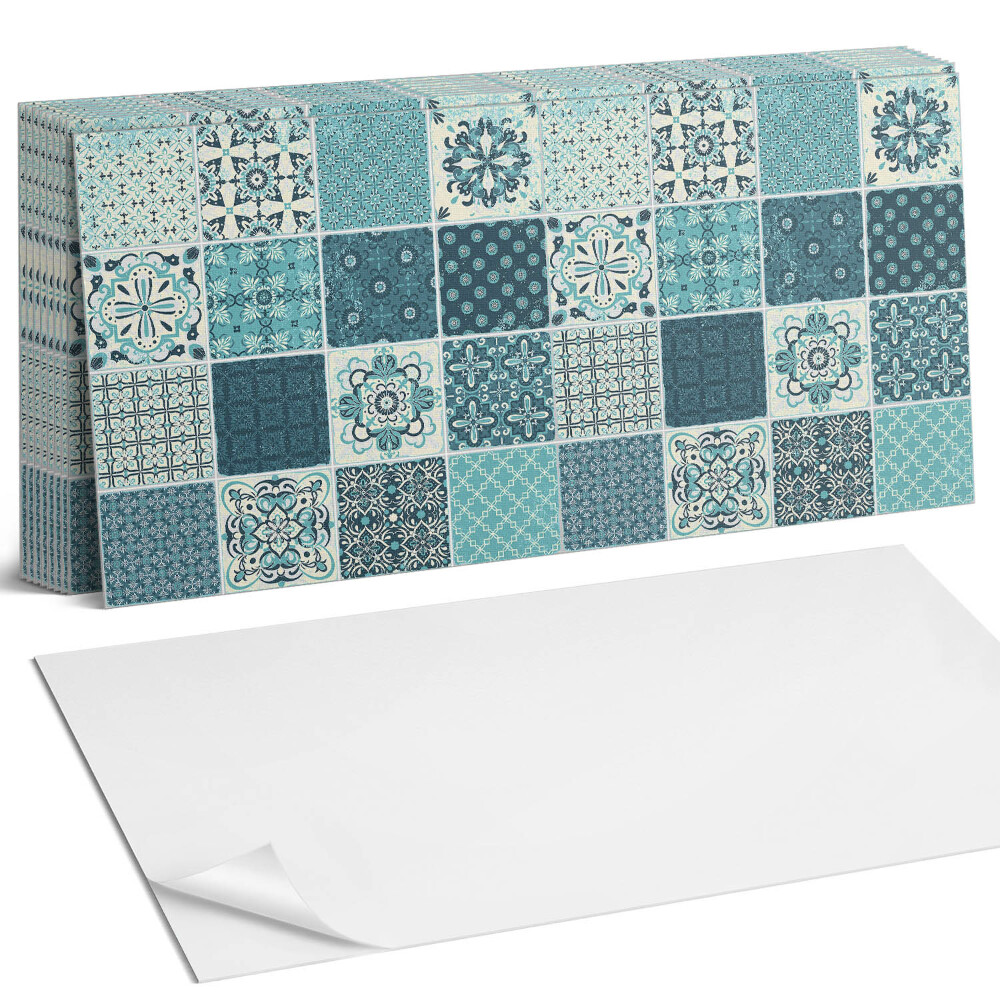 Panou decorativ bucatarie Modele în mozaic geometric