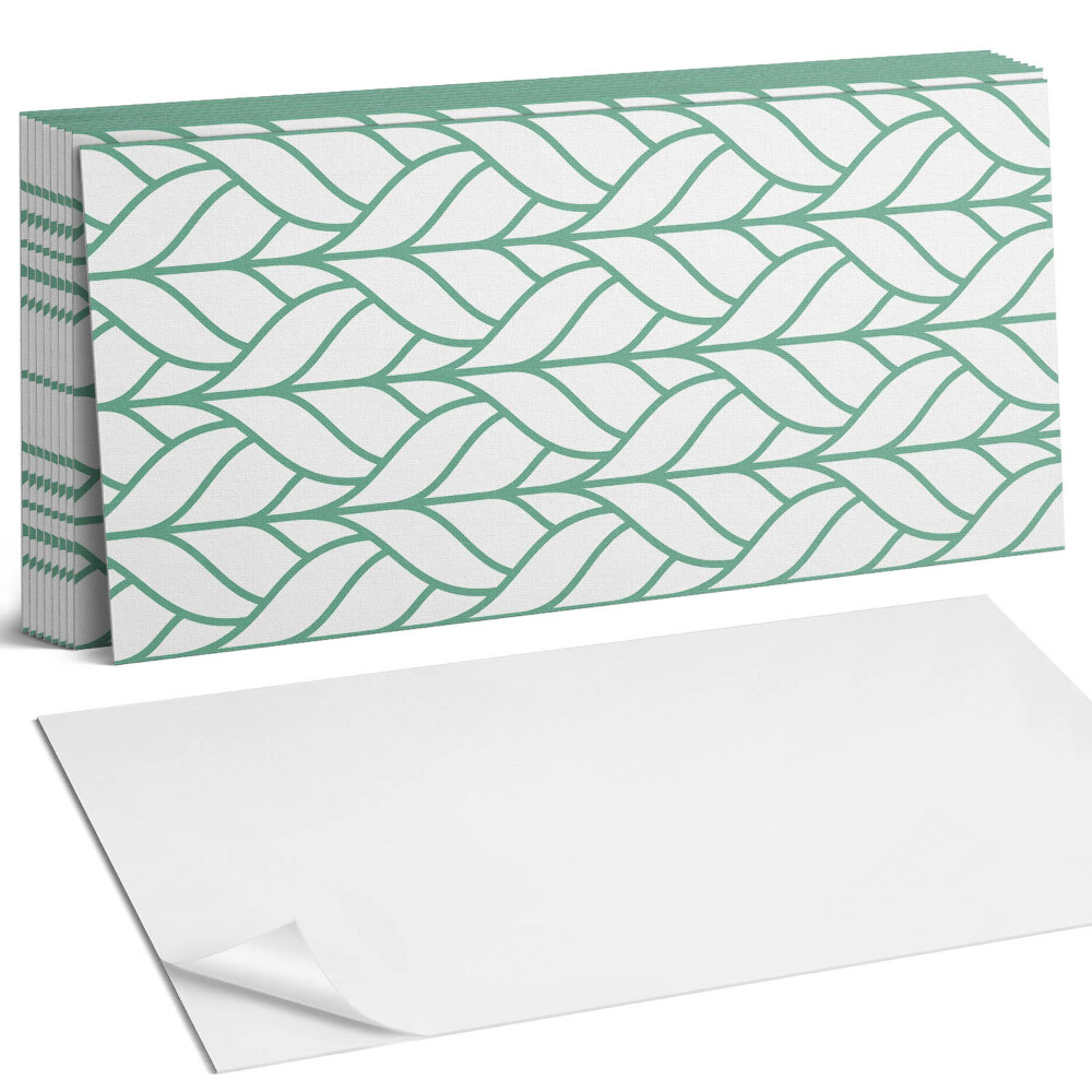 Panou perete Model de frunze în simetrie