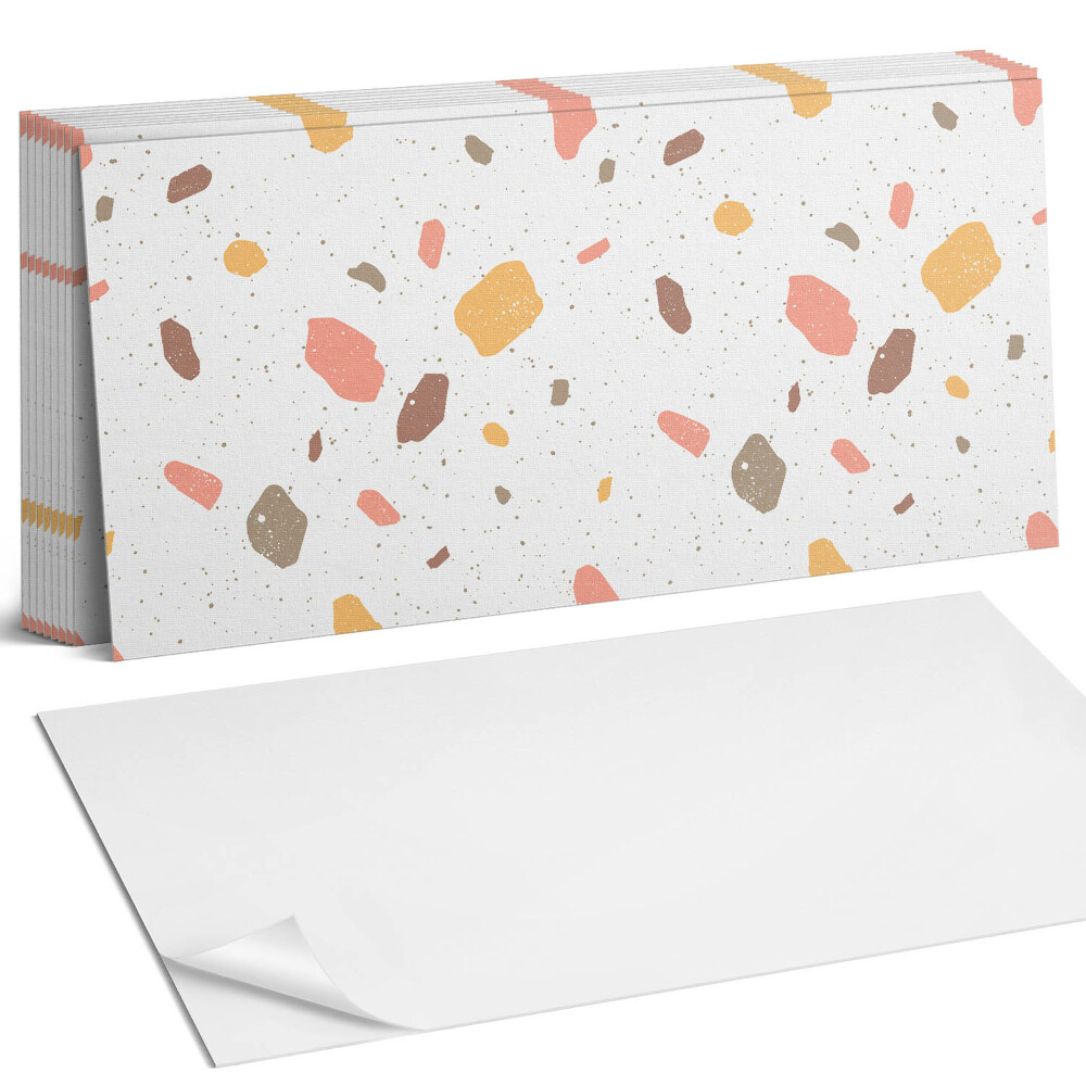 Panou decorativ bucatarie Model abstract cu pete