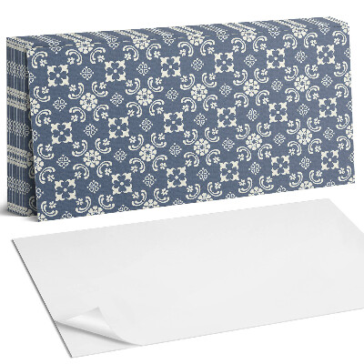 Panou decorativ bucatarie Model floral pe fundal