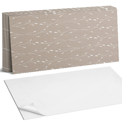 Panou perete Model delicat de plante