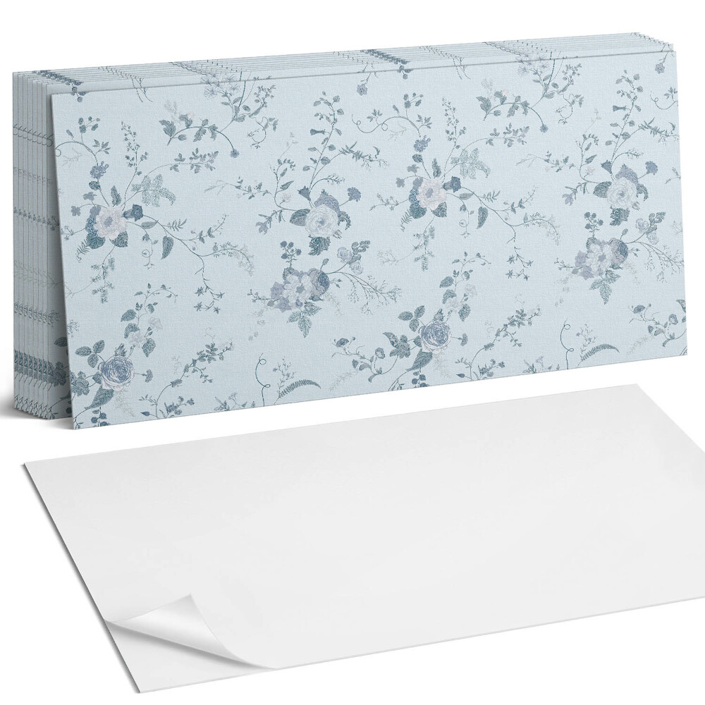 Panou decorativ Model floral pe fundal