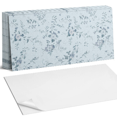 Panou decorativ Model floral pe fundal