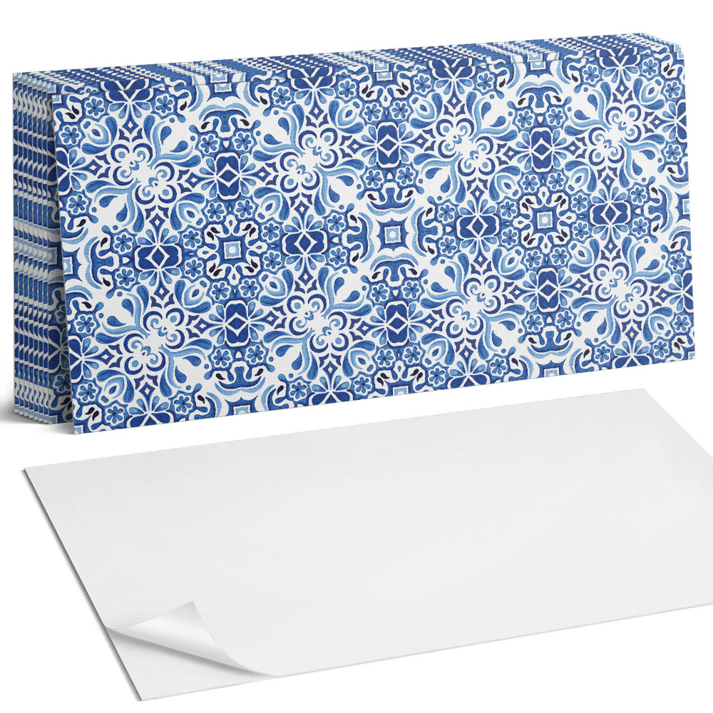 Panou decorativ bucatarie Model floral clasic