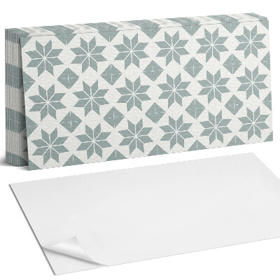 Panou perete Modele florale geometrice