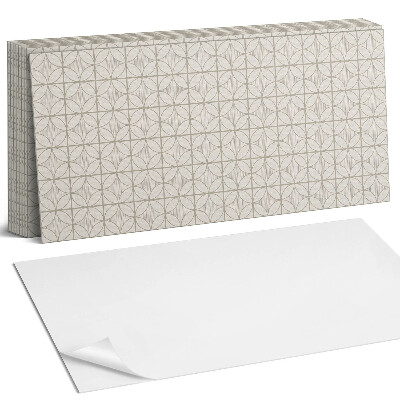 Panou decorativ bucatarie Model geometric cu cercuri