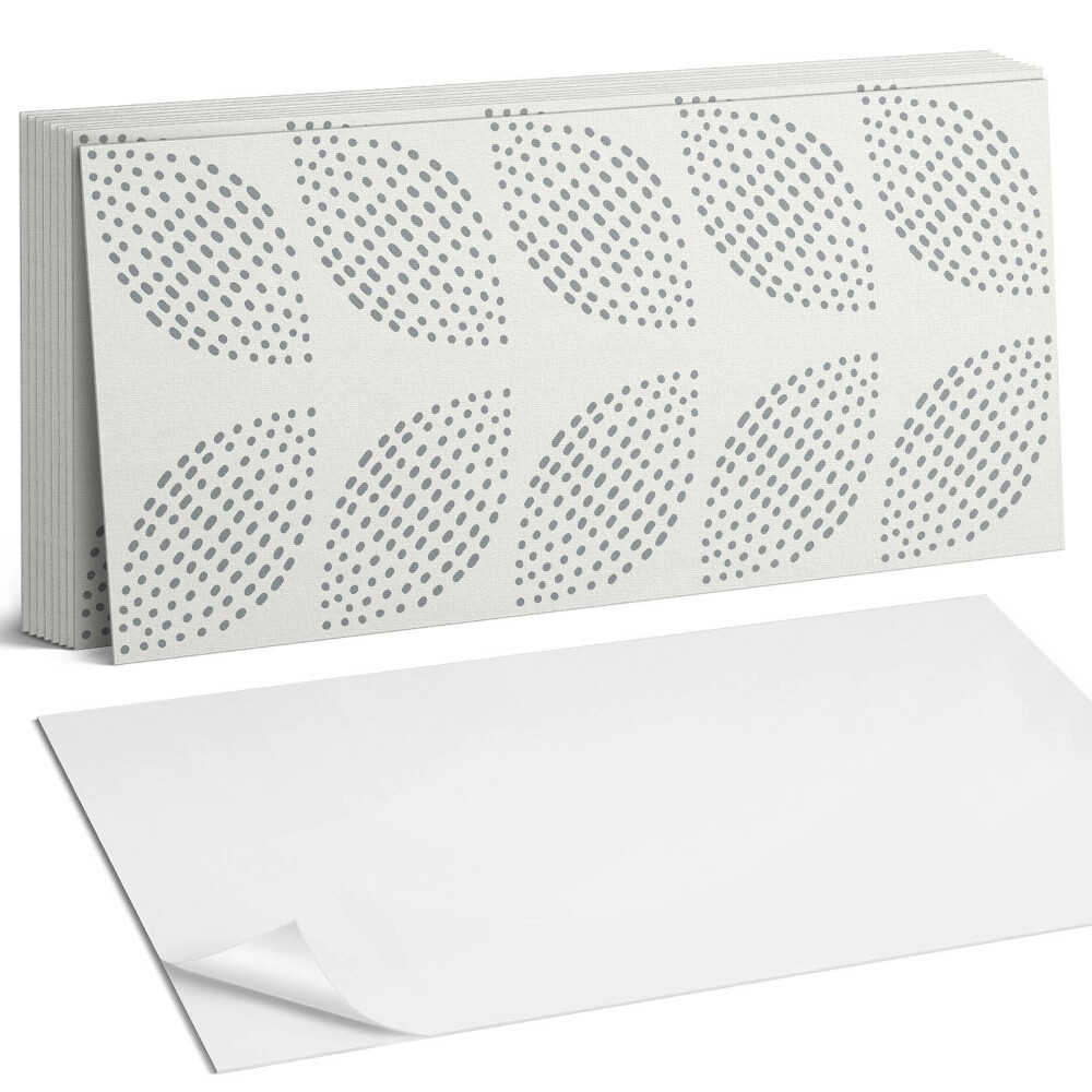 Panou decorativ Model de frunze cu puncte