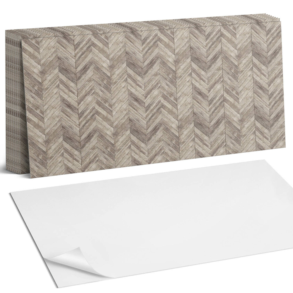 Panou decorativ bucatarie Model de placă herringbone