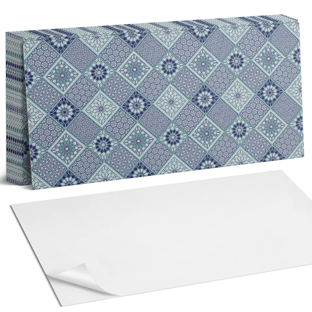 Panou decorativ bucatarie Modele geometrice în mozaic