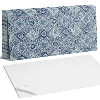 Panou decorativ bucatarie Modele geometrice în mozaic