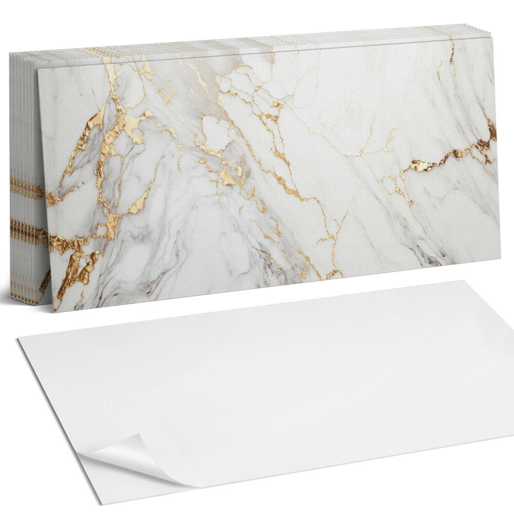 Panou decorativ bucatarie Marmură elegantă cu vene