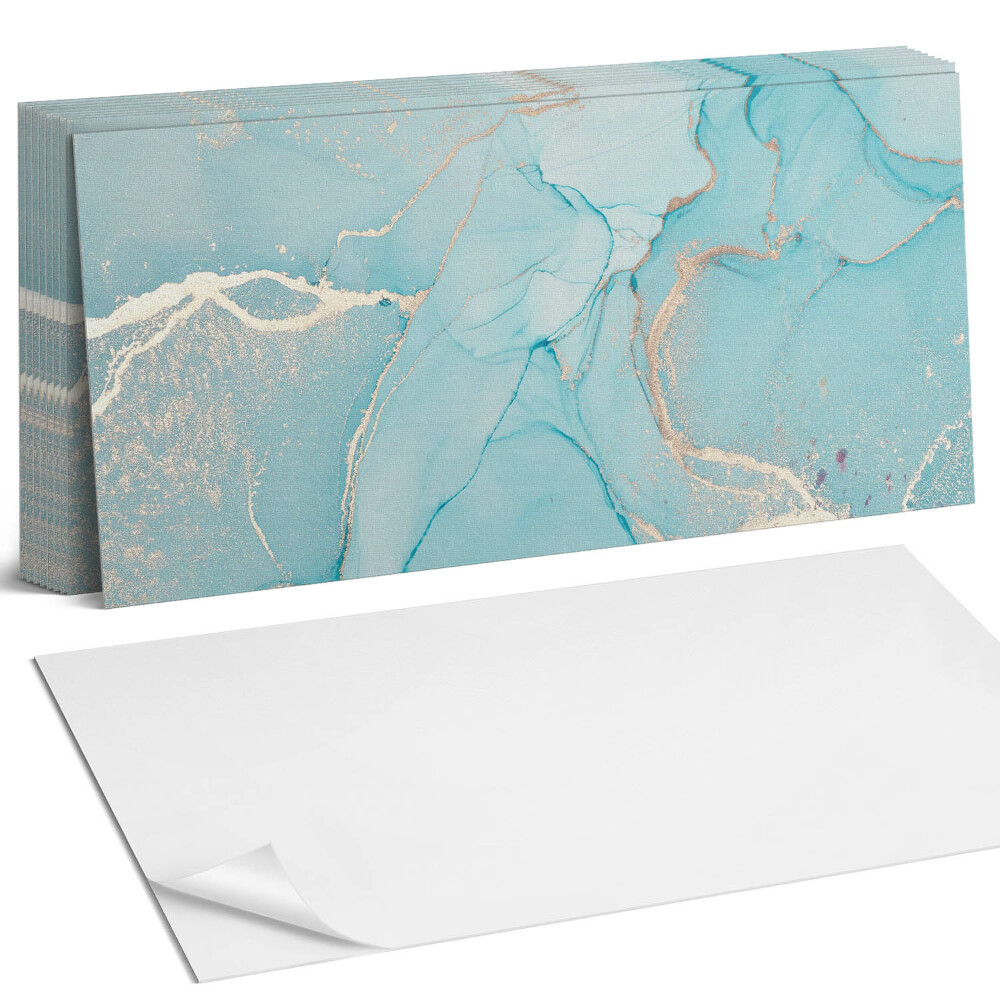 Panou decorativ bucatarie Model fluid abstract