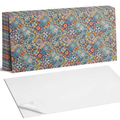 Panou decorativ bucatarie Model de mandală multicoloră