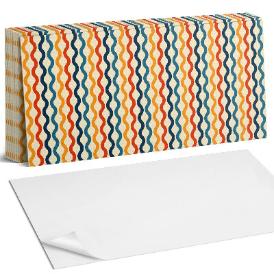 Panou decorativ bucatarie Valuri într-un model ritmic