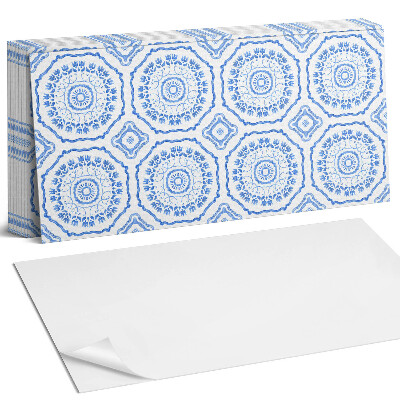 Panou decorativ Model floral în cercuri