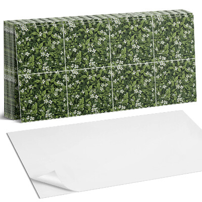 Panou perete Model floral cu frunze