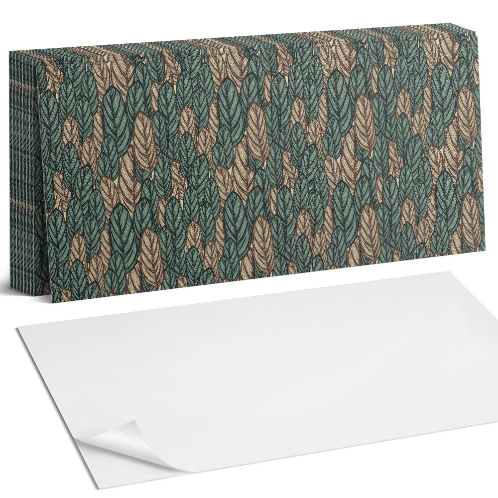 Panou perete Model de frunze 2D