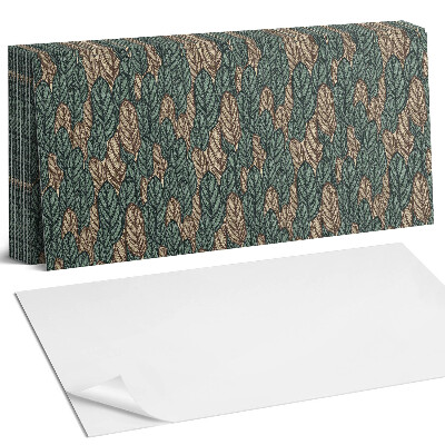 Panou perete Model de frunze 2D