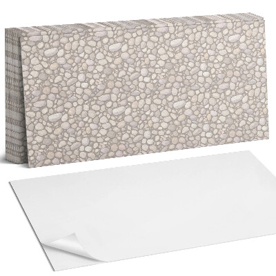 Panou decorativ bucatarie Model de pietre pe pământ