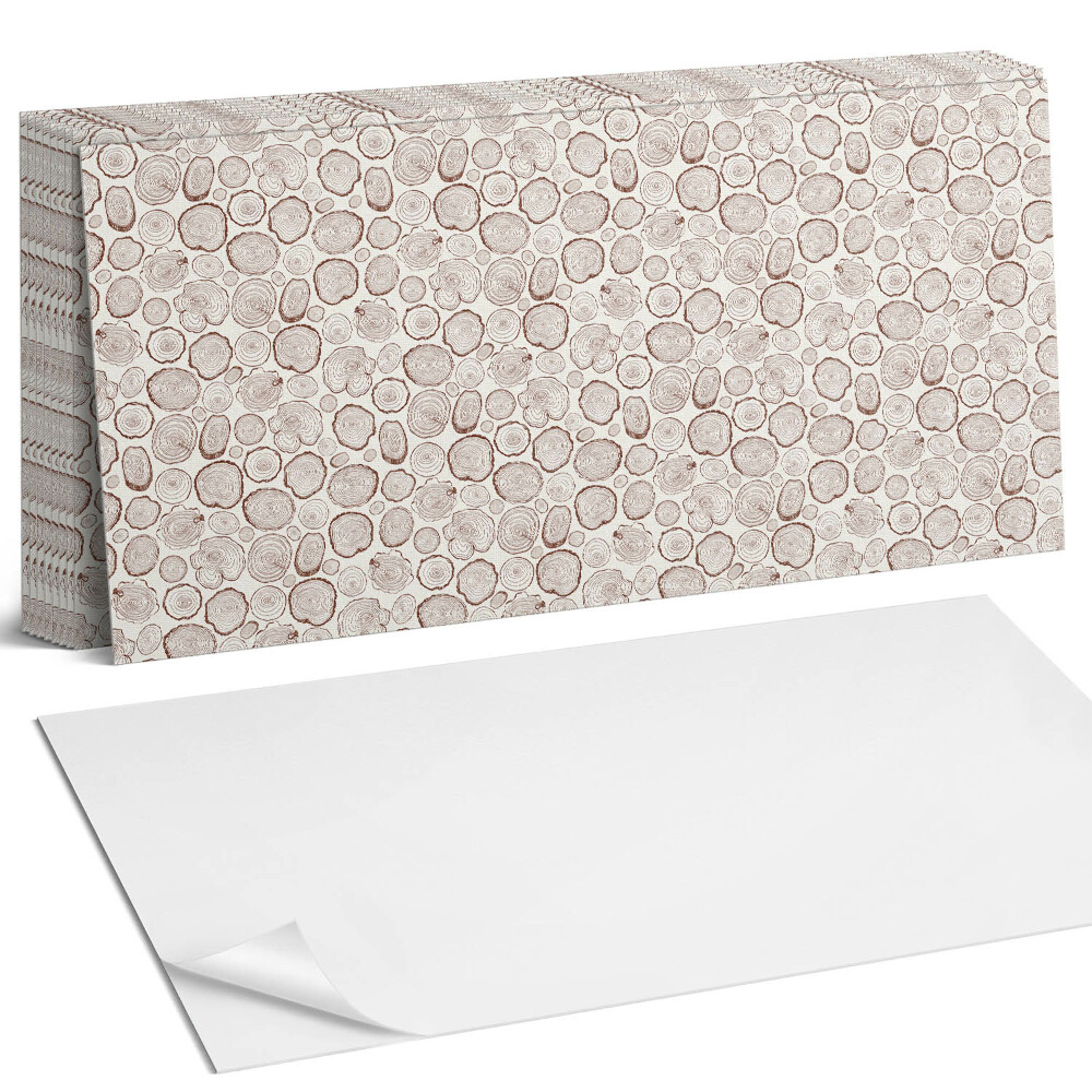 Panou decorativ Model de borcane rotunde