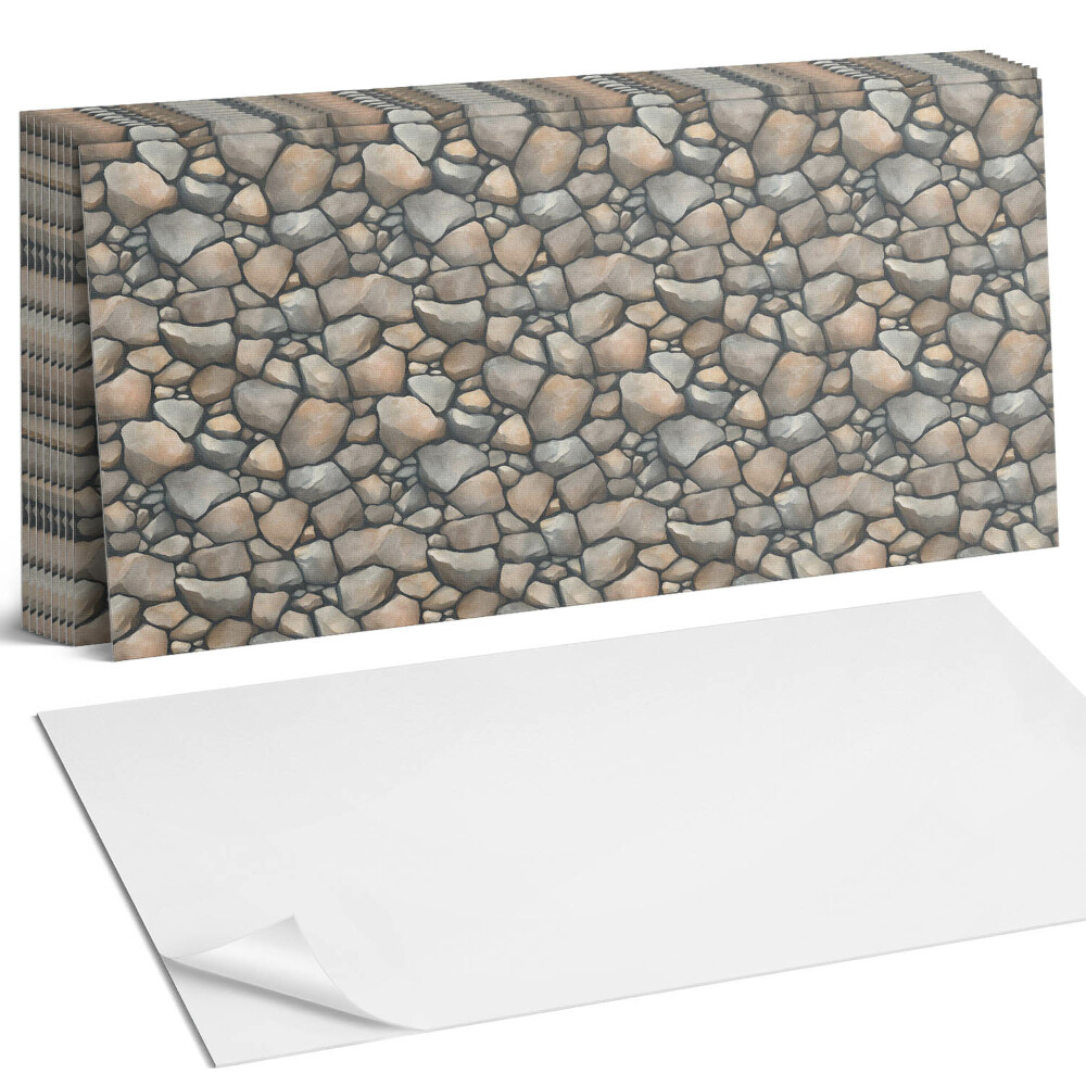 Panou perete Model de textură cu pietricele