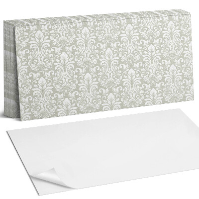 Panou perete Model de plante cu ornamente