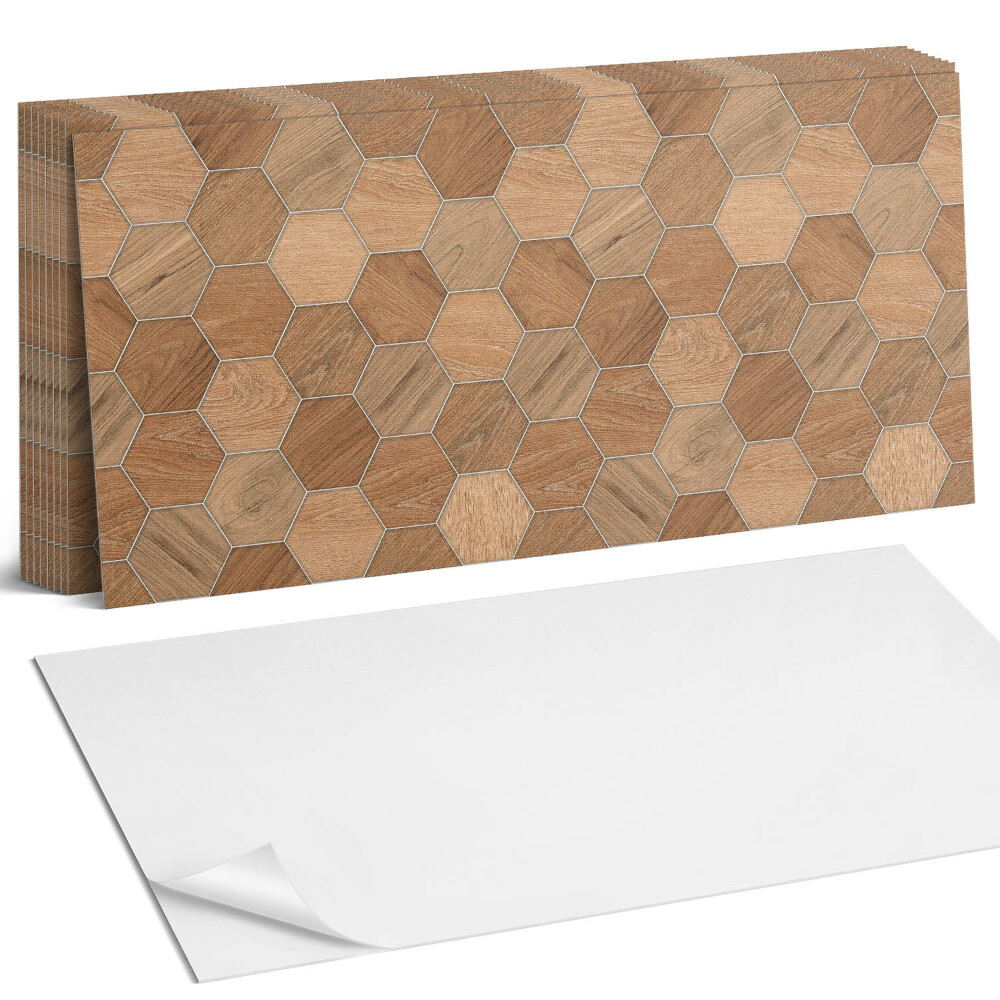 Panou perete Model hexagonal de țiglă