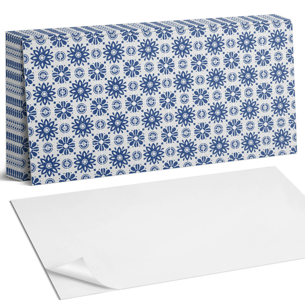 Panou decorativ Model floral pe fundal