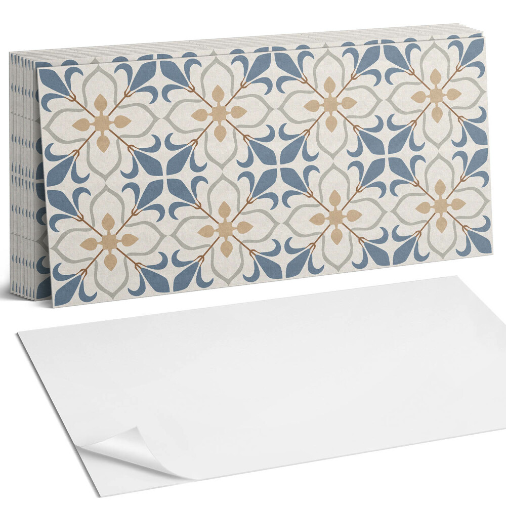 Panou perete Model floral cu frunze