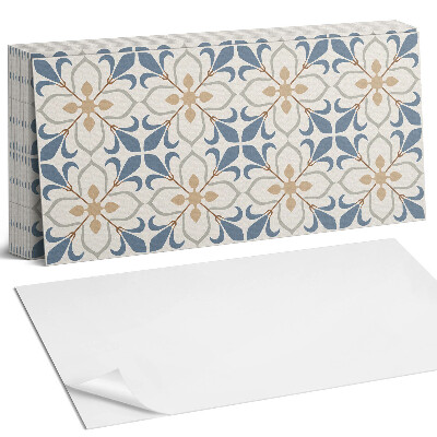 Panou perete Model floral cu frunze