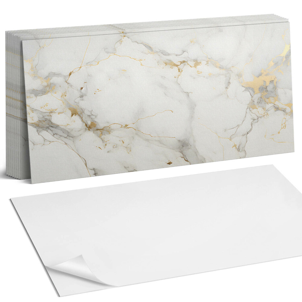 Panou decorativ bucatarie Model elegant de marmură