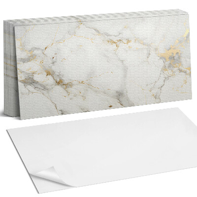 Panou decorativ bucatarie Model elegant de marmură