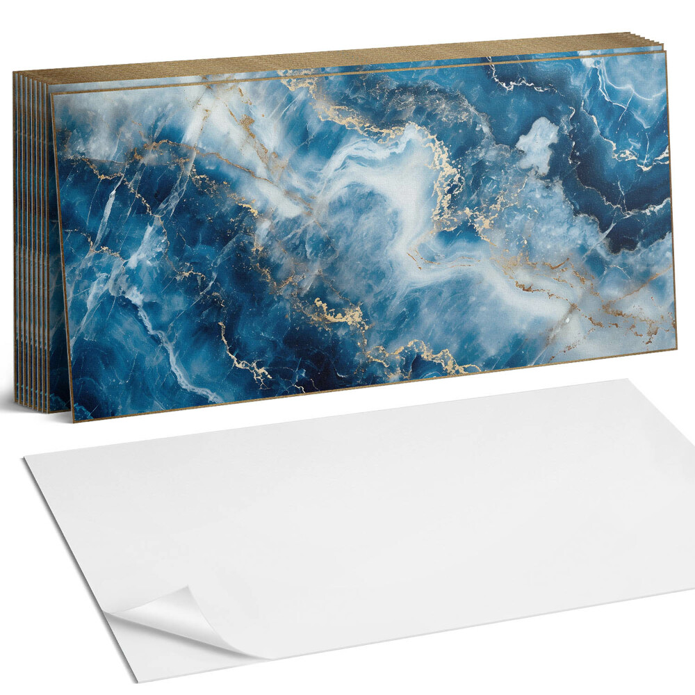 Panou decorativ bucatarie Model abstract de marmură