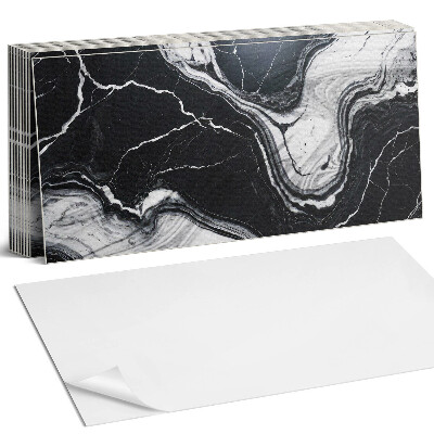 Panou decorativ bucatarie Model abstract de marmură