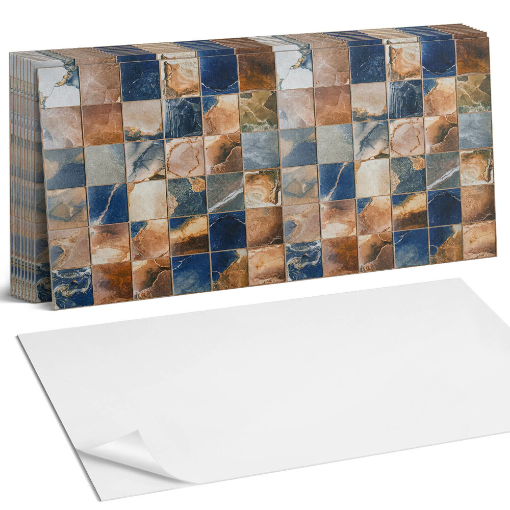 Panou decorativ bucatarie Mozaic cu modele de piatră