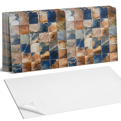 Panou decorativ bucatarie Mozaic cu modele de piatră