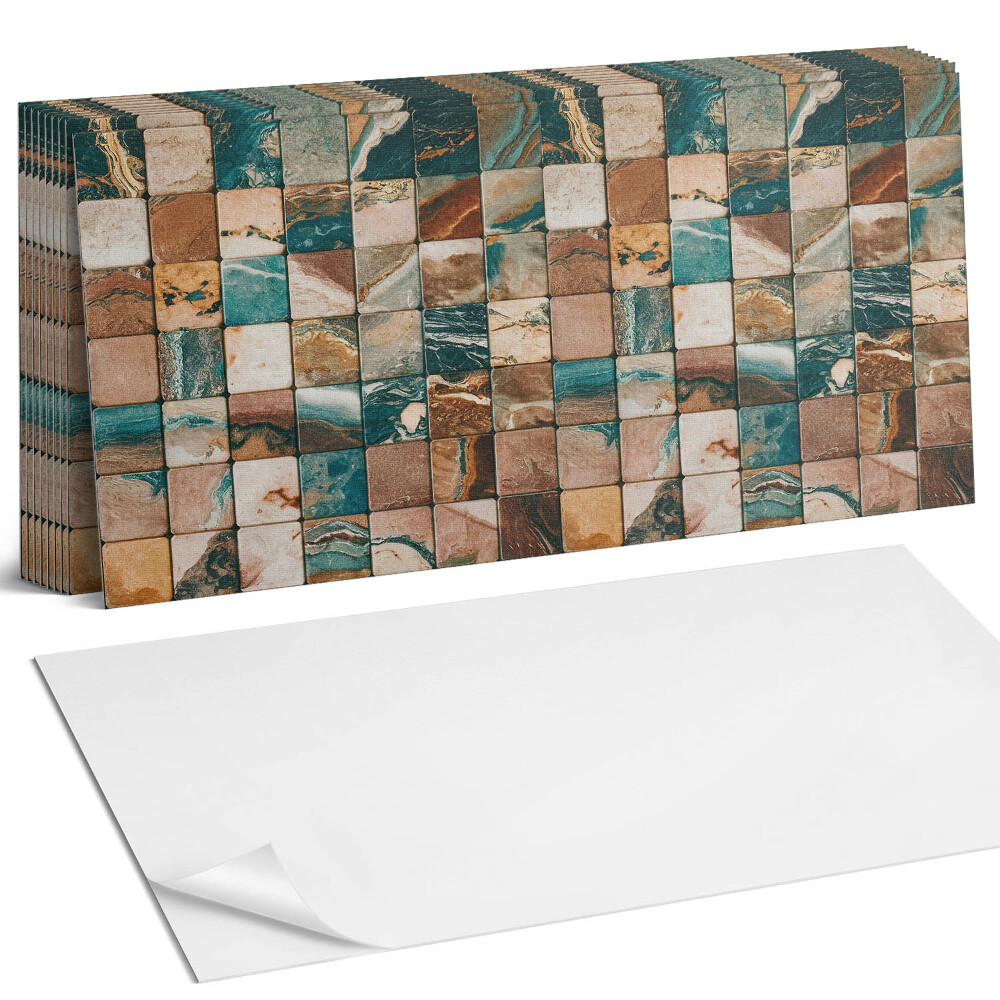 Panou perete Mozaic cu plăci de piatră