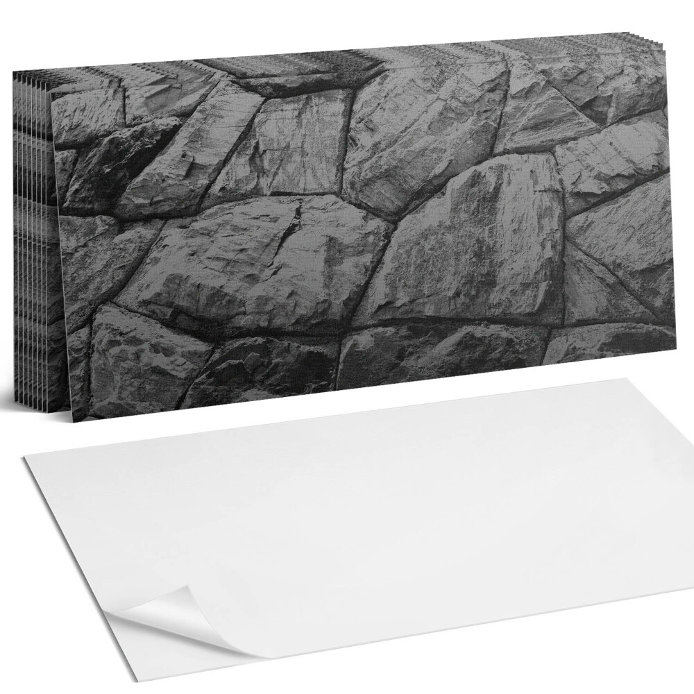 Panou decorativ bucatarie Model de piatră naturală