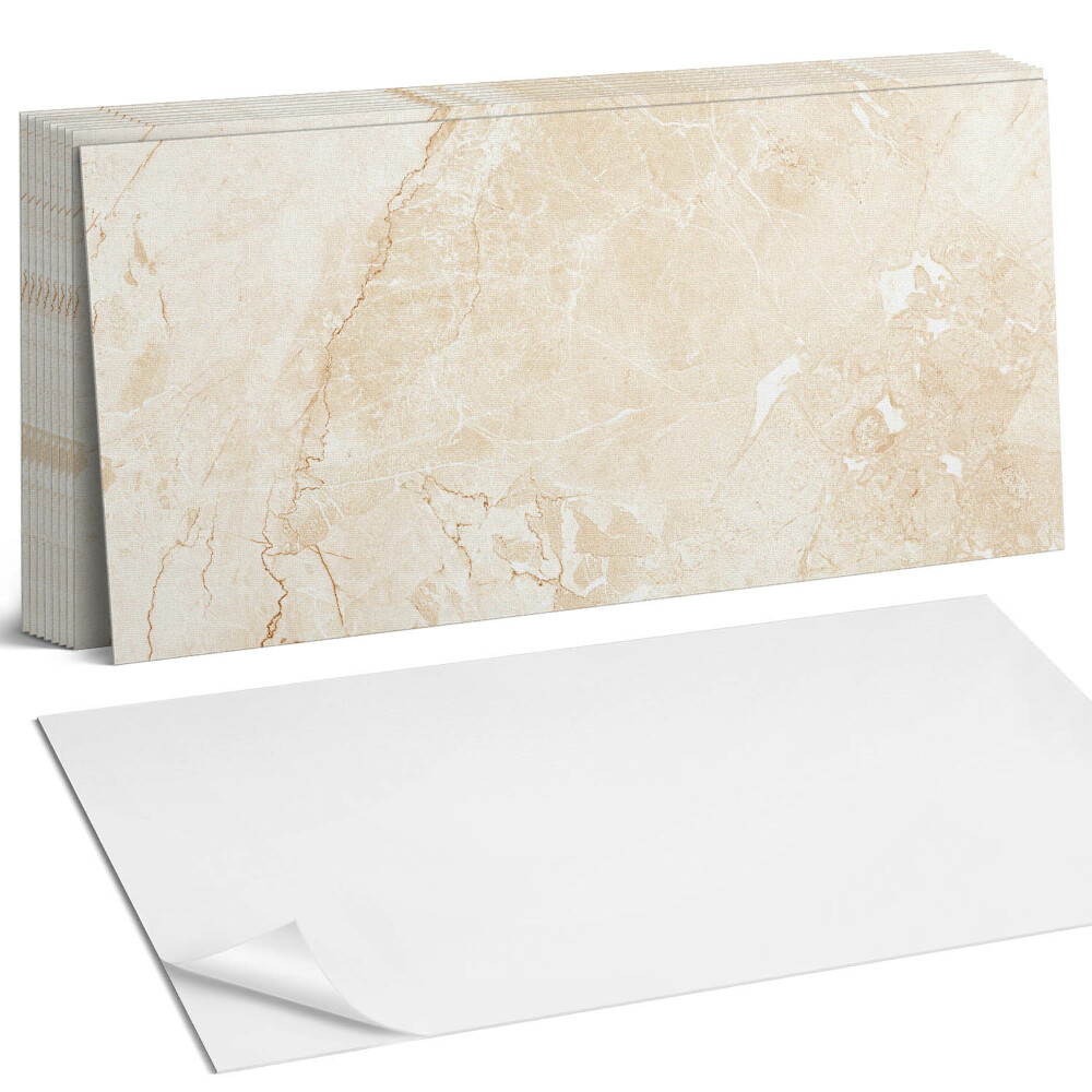 Panou decorativ bucatarie Model elegant de marmură