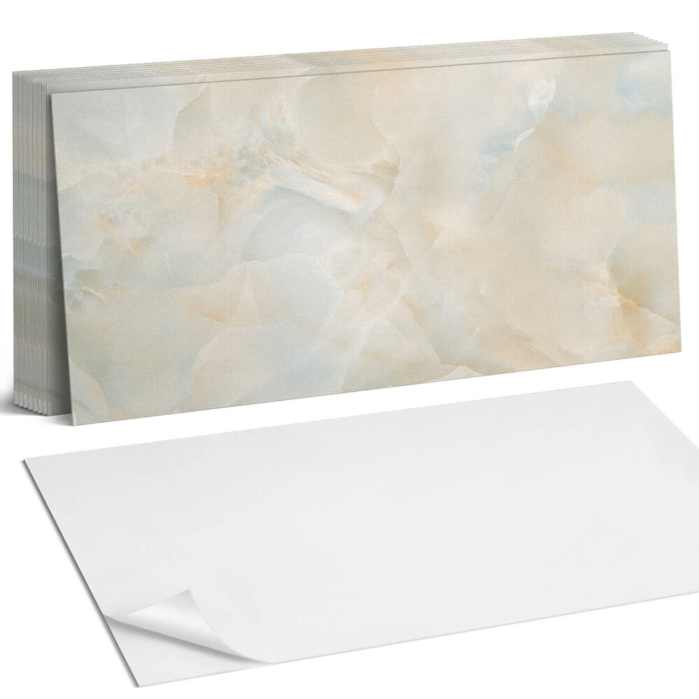 Panou decorativ bucatarie Model abstract de marmură