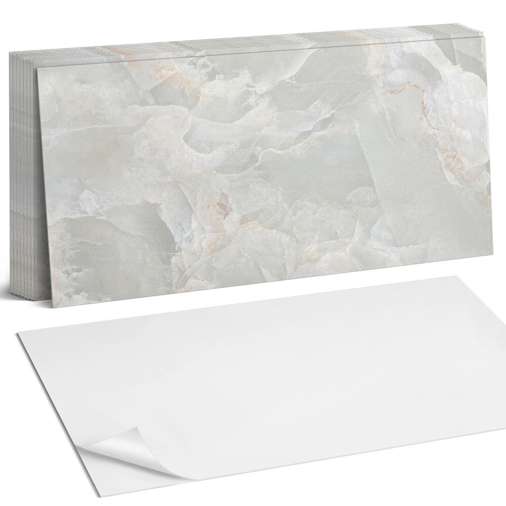 Panou decorativ bucatarie Model subtil de marmură